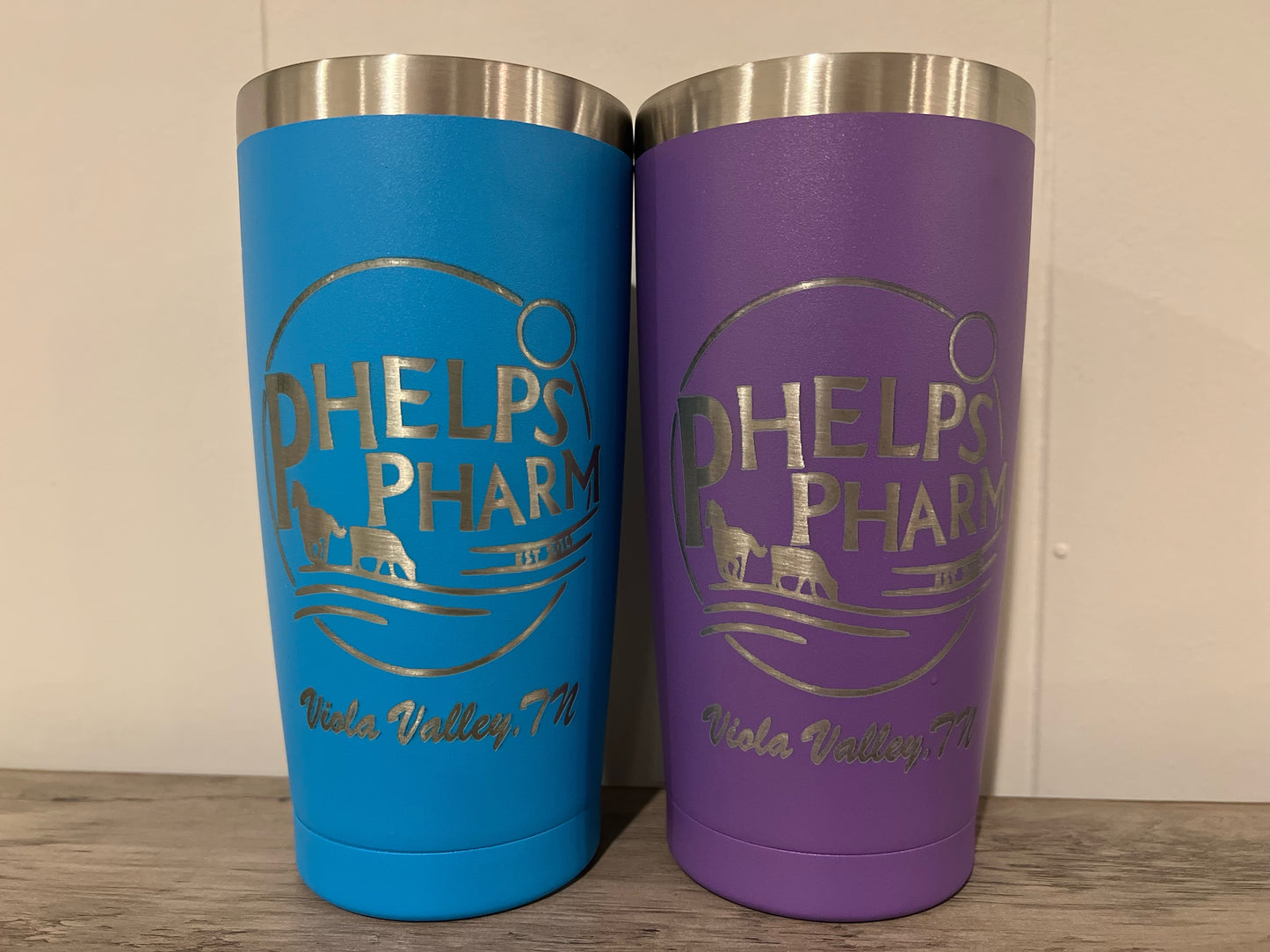 Custom Laser Travel Mugs