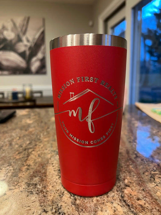 Custom Laser Travel Mugs