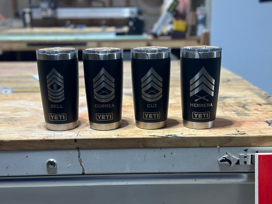 Custom tumblers