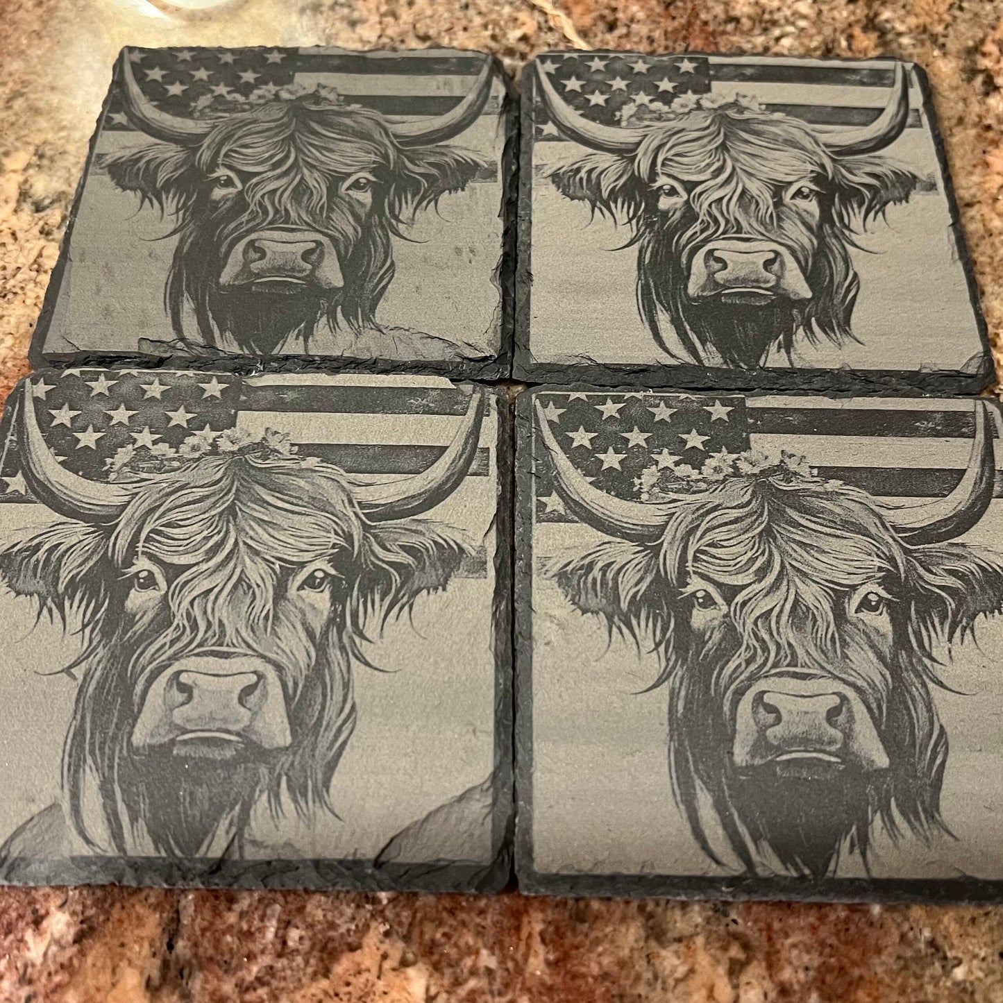 Custom Slate Coaster